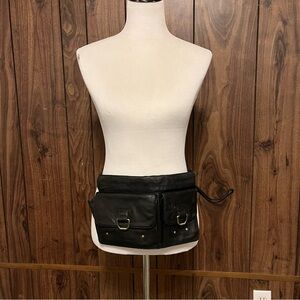 Leather Photography Waist Bag / Card Holder by Gobee for Weddings, Events, trips